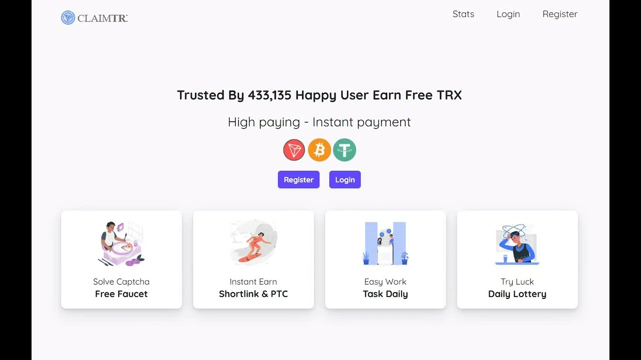 Review of the CLAIMTRX site.