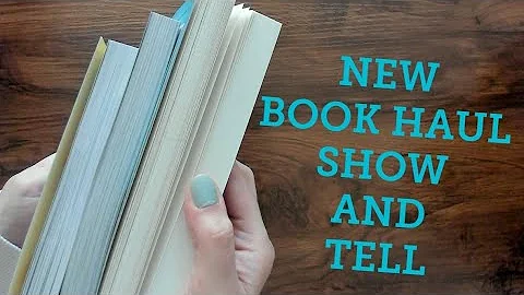 ASMR New Book Haul ~ Show And Tell (Whisper)