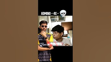 Admino Named Best 4x Player by Sensei | BGMS #admino #godlike #bgms