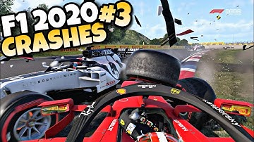 F1 2020 CRASHES #3