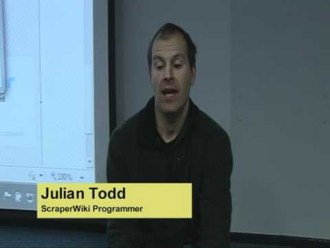 ScraperWiki guest lecture