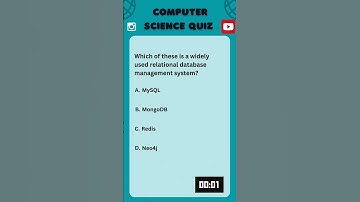 Computer Science Quiz: Check Your Knowledge #computerscience #techtrivia #technology  #learning