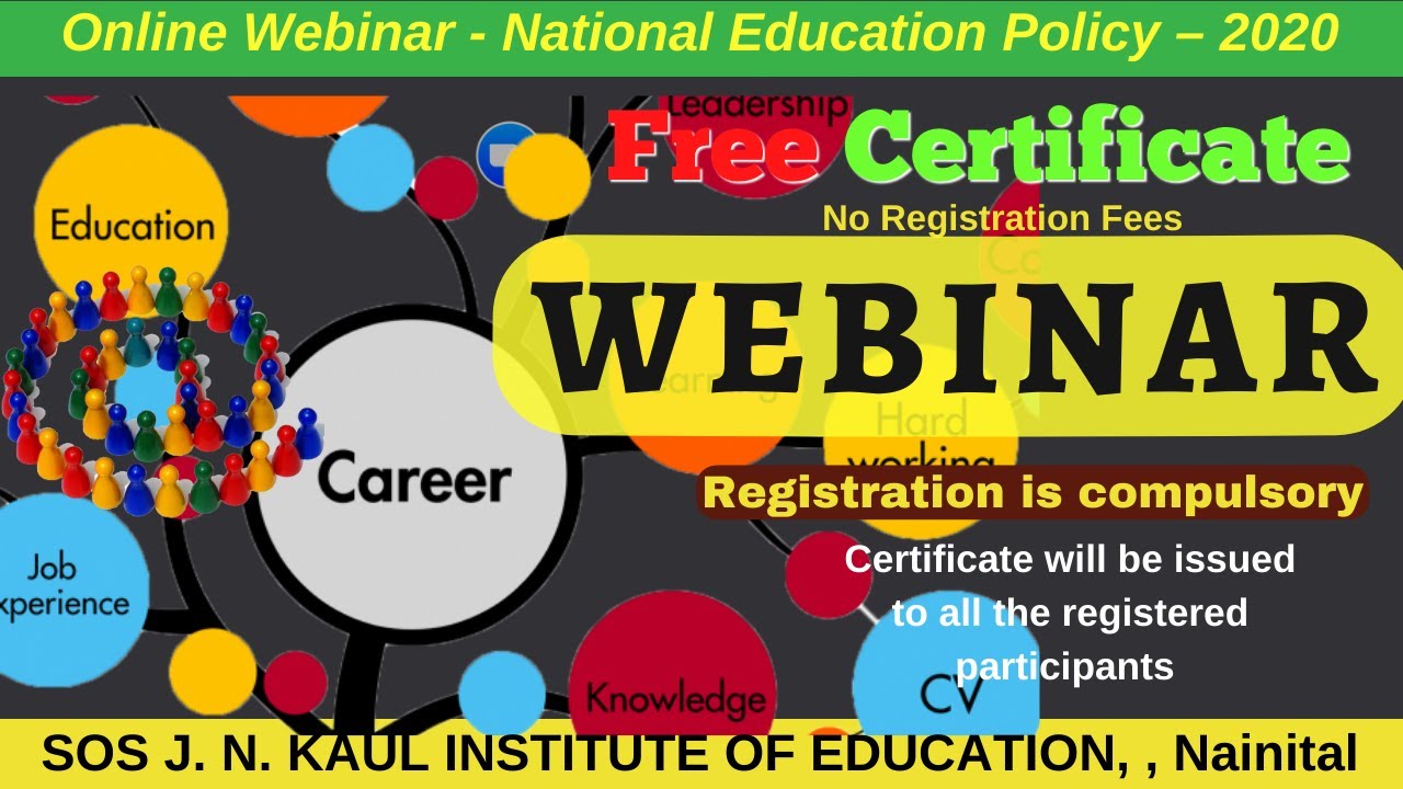 Free Webinar | National Education Policy – 2020 | Education System ...
