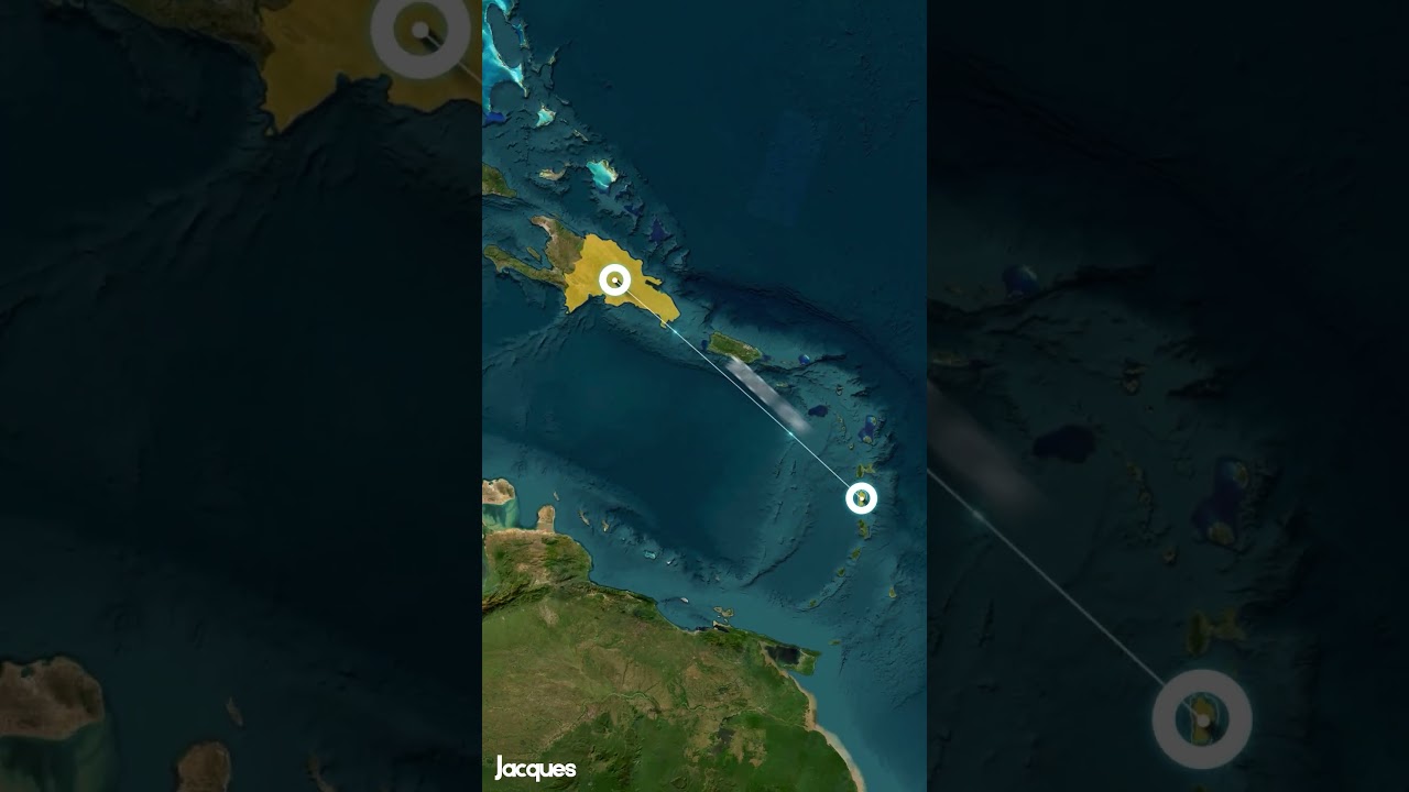 A diferença entre a República Dominicana e a Dominica #SantoDomingo #Roseau #Caribe