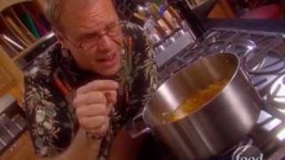 Alton Brown Makes Leek Potato Soup Food Network
