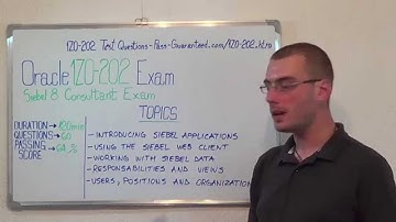 1Z0-202 – Siebel Exam 8 Test Consultant Questions