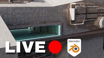 Live Stream: Concept Art with Blender and Midjourney - Creating Sci-Fi Spaceships