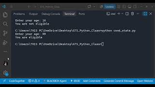 GTS Free Python Training — Day 6 | Learn Python From Scratch 🐍