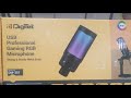Digitek Gaming Microphone RGB DM-301||For Gaming &Singing or YouTube Video Supported All Mobiles
