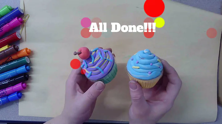 Cupcake Sculptures - Wayne Thiebaud - Model Magic ...