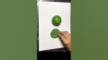 LEMON 🍋||REALISTIC 😍 DRAWING ✍🏻#shorts #viraldrawingvideos #art #realisticdrawingtutorial