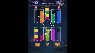Water color sort puzzle level 1122 ios android | Sort water color puzzle leve 1122 ios ipad iphone