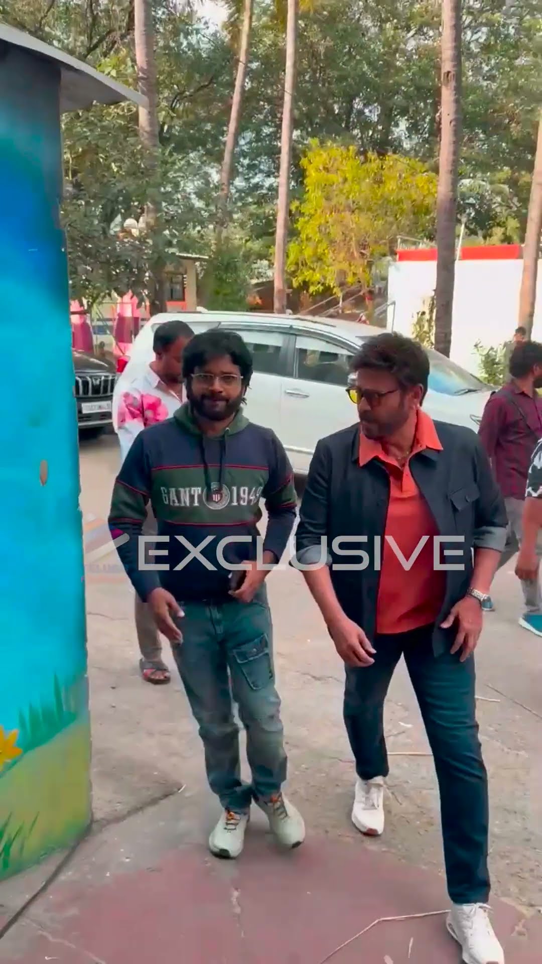#SankranthikiVasthunam మూవీ ప్రొమోషన్స్ లో సందడి చేసిన #Venkatesh, #AnilRavipudi ? | #Shorts | TFN