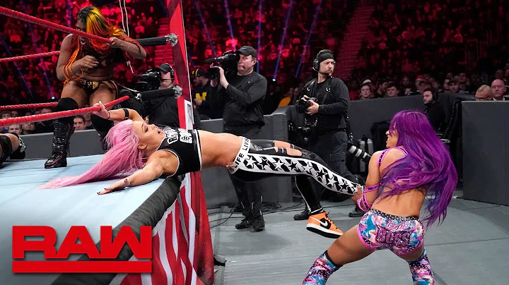 Sasha Banks, Bayley & Ember Moon vs. The Riott Squ...