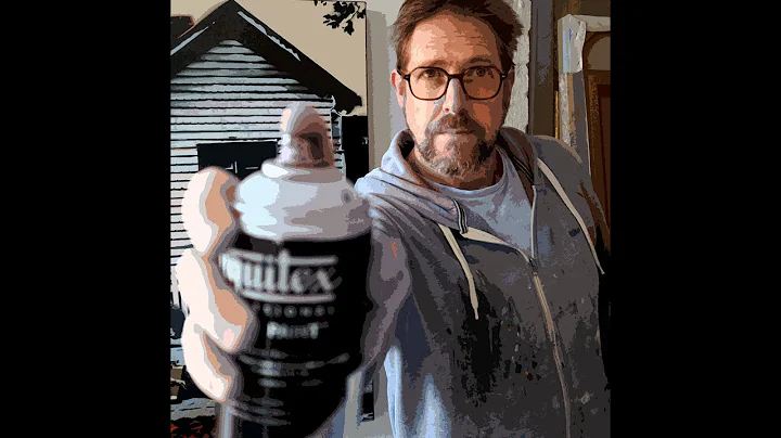Geoff Cunningham Stencil painting - time lapse