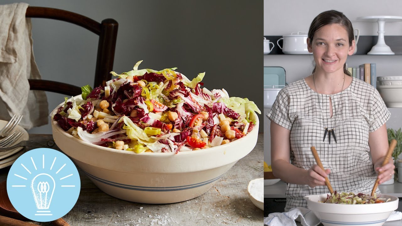 Nancy Silverton's Chopped Salad Genius Recipes YouTube