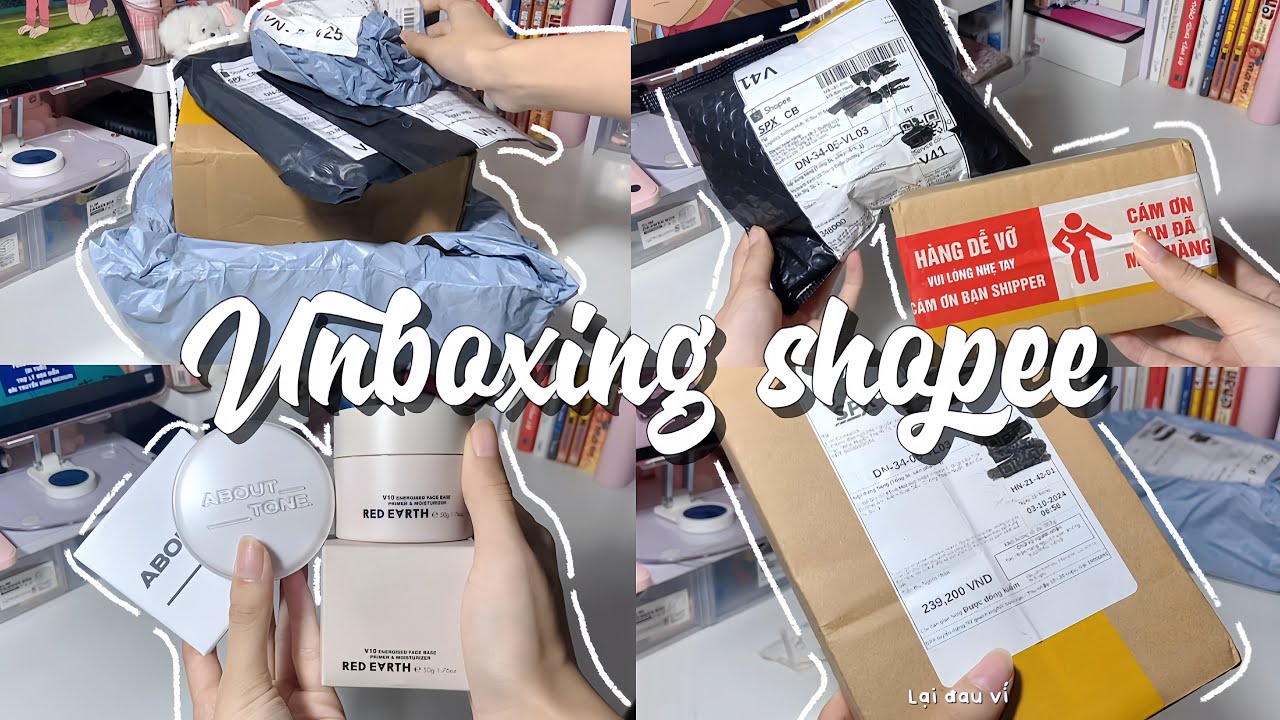 [UNBOXING] Săn sale đồ makeup và phụ kiện siêu hời từ Shopee👀🤩 // Unboxing with Dieuxinhh