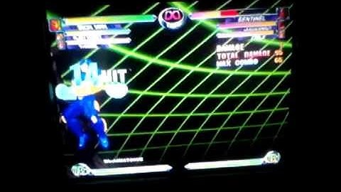 Mvc2 360 Iron Man 100% Combo Part 3 (1 Meter)