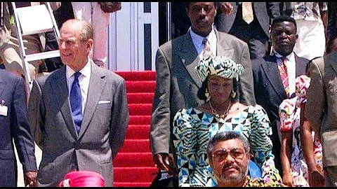 Prince Philip visits Ghana in 1999