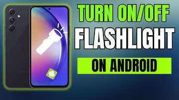 How To Turn Turn Flashlight ON/OFF On Samsung Galaxy Smartphone