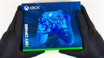 Xbox Series X Controller Sky Cipher Unboxing - ASMR