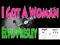 I Got A Woman Guitar Easy 3chords Elvis Presley Ray Charles