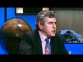 Gordon brown  oppose une thique mondiale  lintrt national