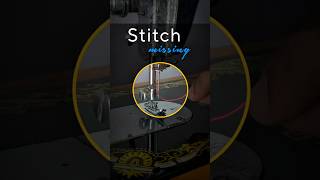 how to fix stitch missing in a sewing machine. #sewingtutorial #sewinglove #sewingtips #sewing