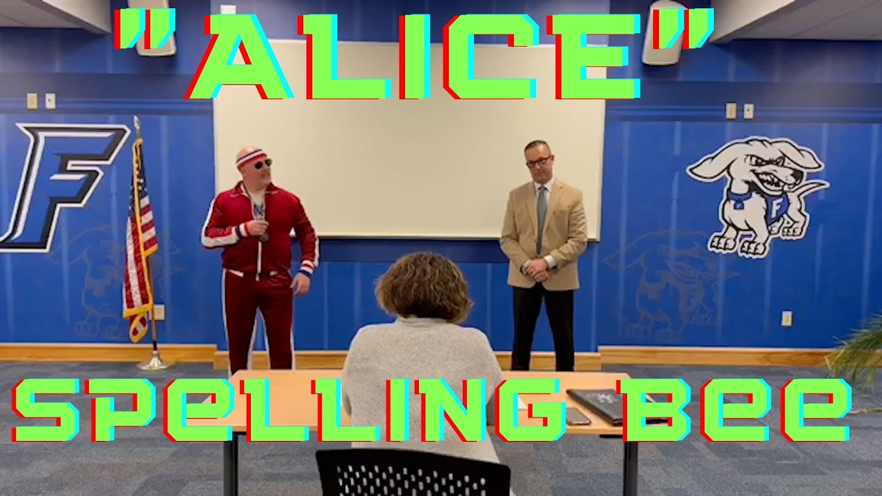 Coach Art's ALICE Spelling Bee YouTube