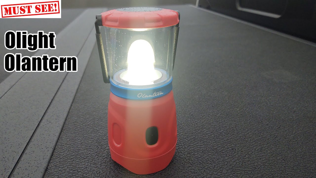 Olight Olantern Review | Rechargeable Camping & Outdoor Lantern With