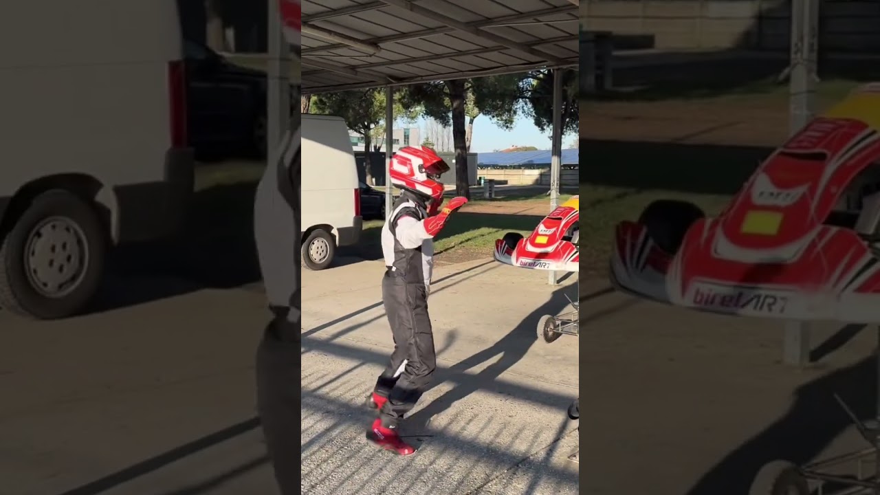 Setup & Race #birelart #bellhelmets #karting #iame #gokart #omp #racing #kart