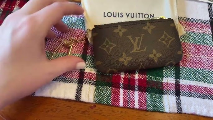 LOUIS VUITTON POCHETTE CLE DAMIER GRAPHITE UNBOXING 