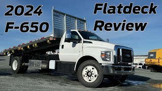2024 Ford Super Duty F-650 Tilting Flatdeck Review by MacPhee Ford 241 views 2 months ago 3 minutes, 57 seconds
