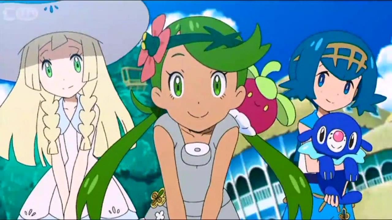 The Sun Moon Girls Have The Best Character Designs Part 1 Youtube