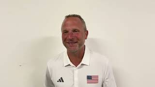 Lima, Peru — IU coach Darian DeVries talks with Peegs.com about IU winning gold at FISU America Cup.