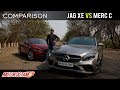 Jaguar XE vs Mercedes C300d Comparison | Hindi | MotorOctane