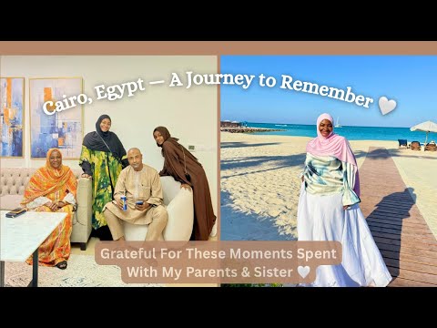 Family Cairo Egypt Vlog Pyramids Museum Tour Marassi Staycation