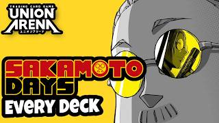 Sakamoto Days: Every Deck in Union Arena