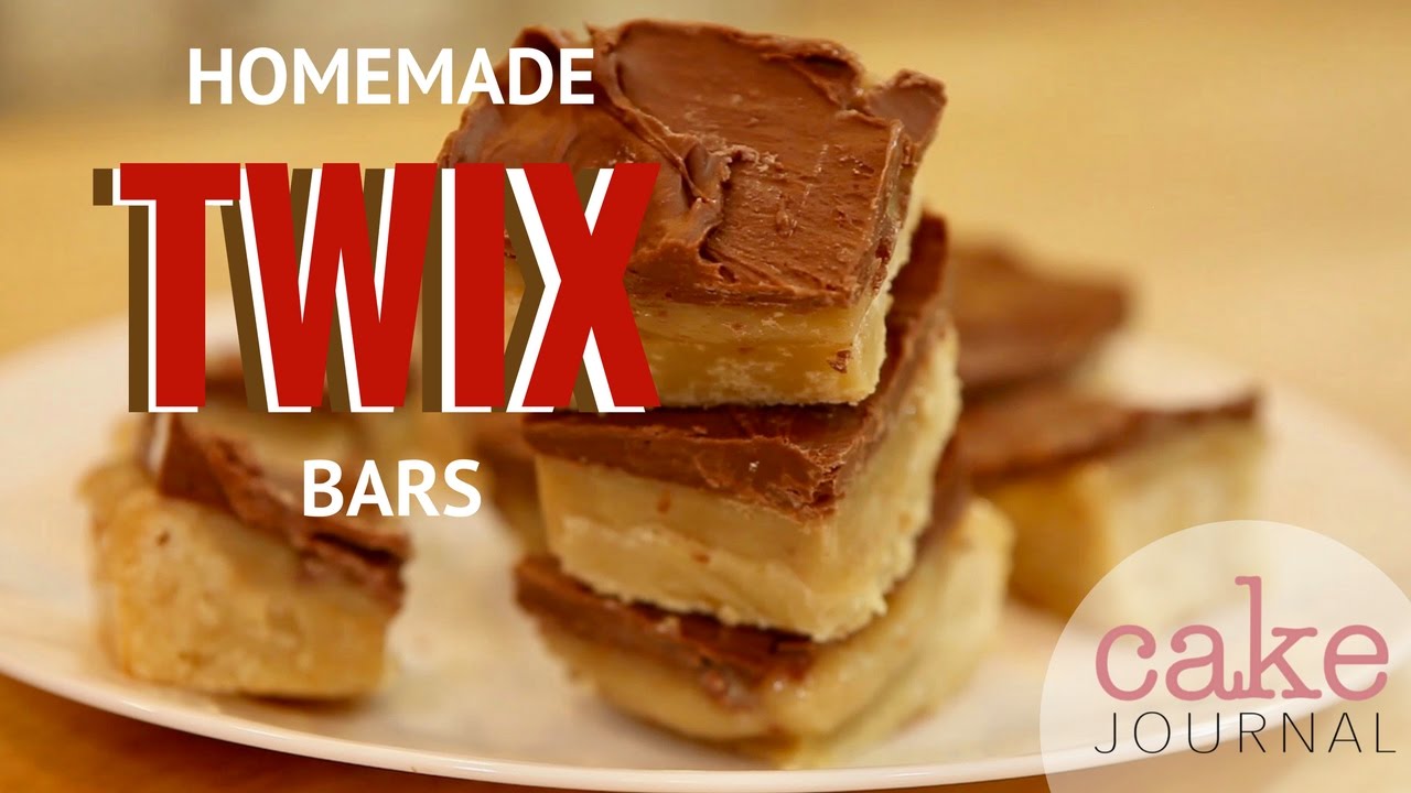 How to Make Homemade TWIX Bars YouTube
