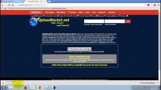 How to download with uploadrocket 400kb/s Profile