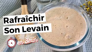 Comment rafraîchir son levain ? Bien nourrir son levain naturel.