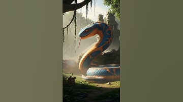 discovery of a giant snake#shorts #shortvideo #snake #animation #trending #ai