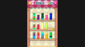 Water Sort Puzzle I Level 1836 I  Facebook I SOLVED