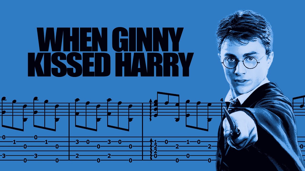 When Ginny Kissed Harry - Nicholas Hooper | Fingerstyle Guitar Tab
