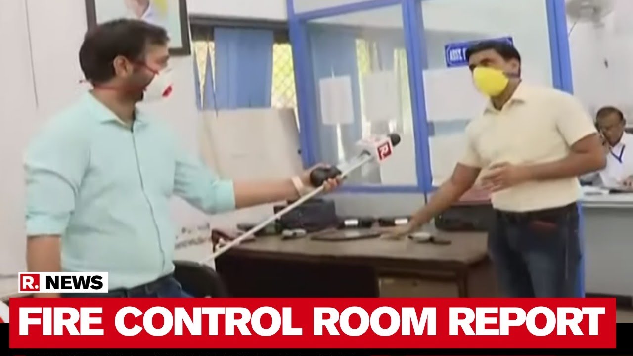 New Delhi: Fire Control Officials Work Tirelessly Amid Lockdown