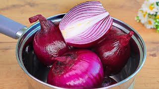 Vergessen Sie Zucker und Fettleibigkeit! Dieses Zwiebelrezept wirkt wie Medizin für meinen Darm!