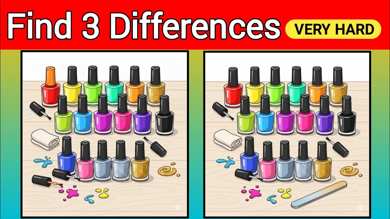 Can You Spot the Differences? | Only a Genius Can! 🧠