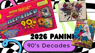 Back to the 90’s 💿 | 2026 Panini 90’s Decades Mega Boxes 
