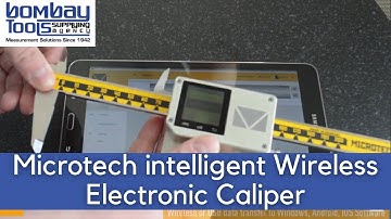 MICROTECH Wireless Electronic Caliper  | Bombay Tools