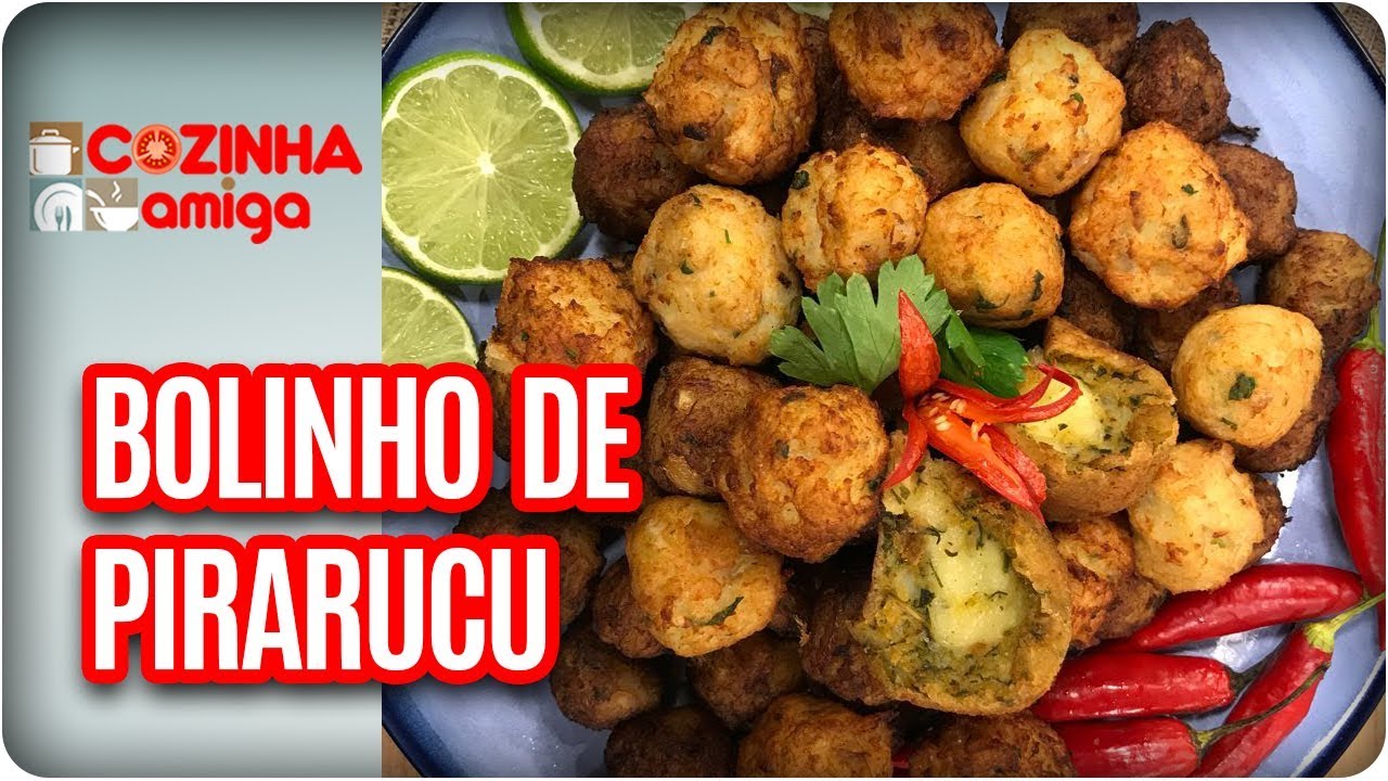 Bolinho de Pirarucu com Molho Tucupi - Patrícia Gonçalves | Cozinha Amiga (01/11/17)
